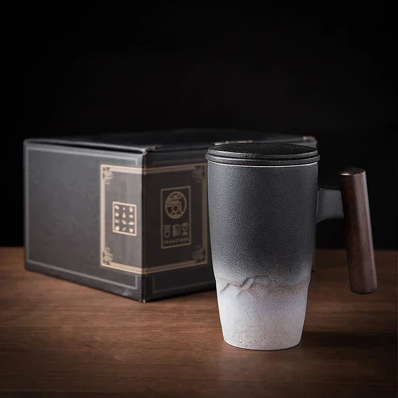 Tasses créative rétro en céramique