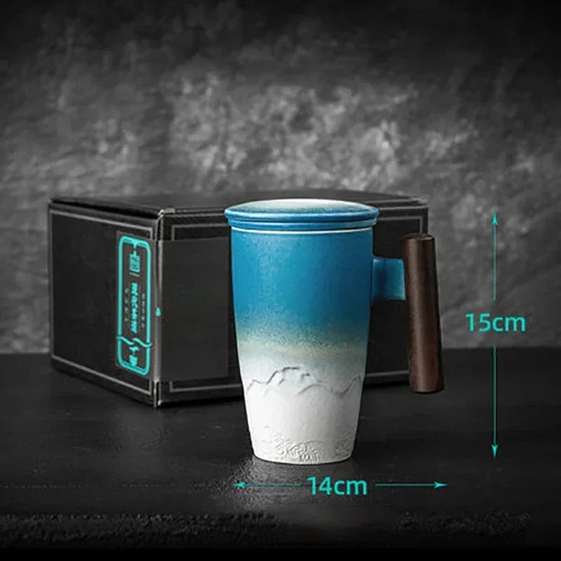 Tasses créative rétro en céramique