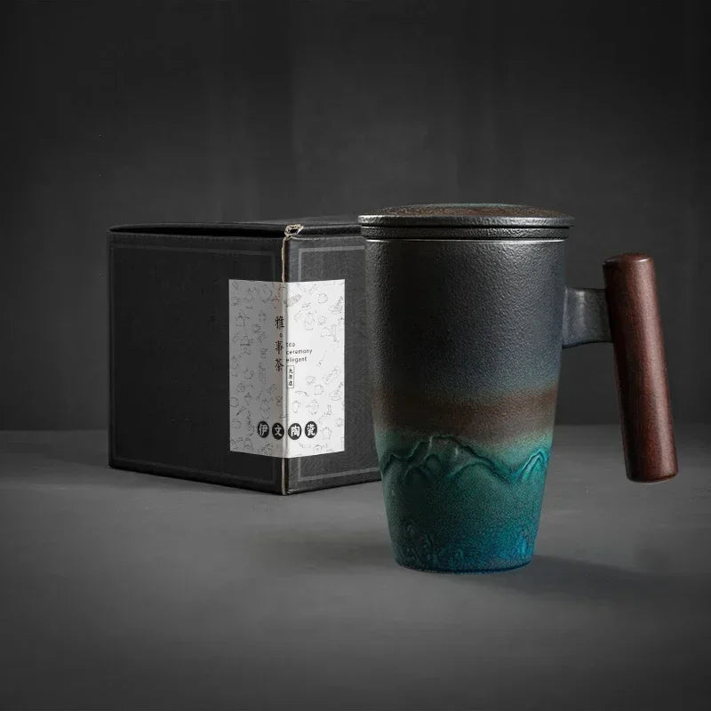 Tasses créative rétro en céramique
