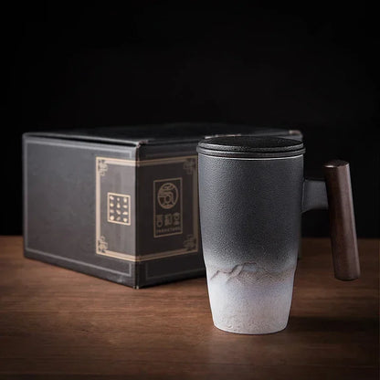 Tasses créative rétro en céramique